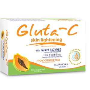 GLUTA C Intense Whitening Soap with Glutathione & Vitamin C 135g