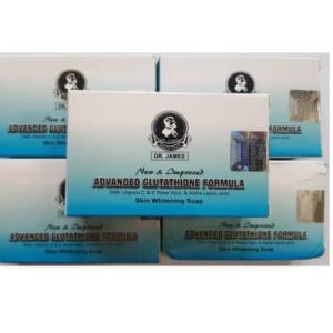 Dr James Advanced Glutathione Skin Whitening Soap Pack of 5